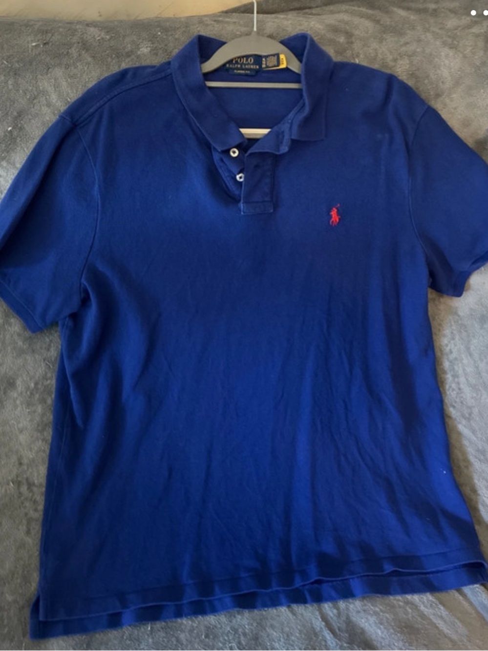 Ralph Lauren Polo Shirt in Royal Blue with Red Pony